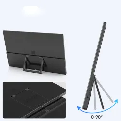 Портативный монитор для ноутбуков, телефонов и консолей Extralink Smart Life 14", USB-C/micro-HDMI