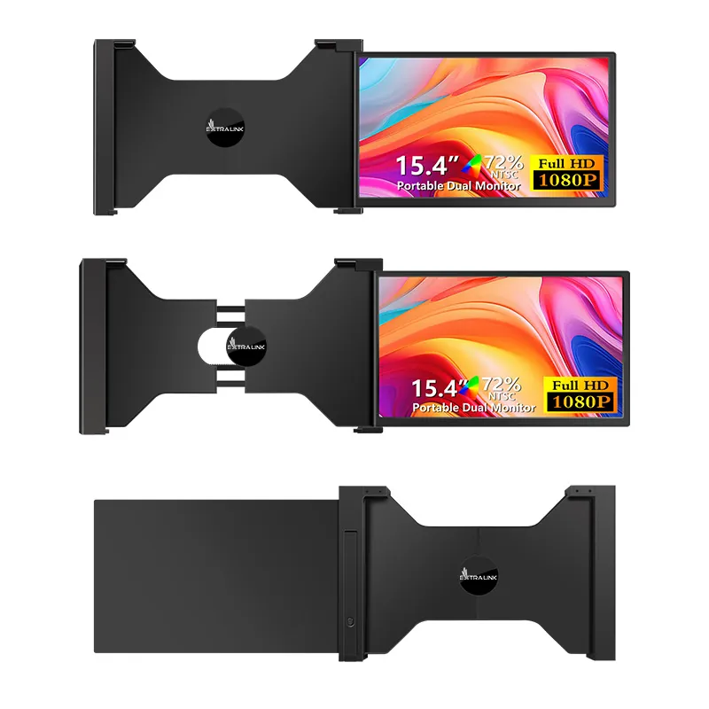 Taşınabilir Laptop Monitörü Extralink Smart Life S3 15.4", 1 Monitör, IPS, 1920x1080