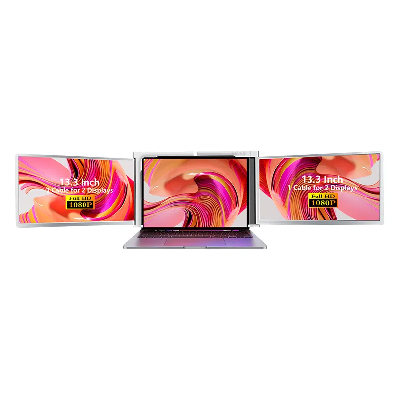 Tragbare Laptop-Monitore Extralink Smart Life S300 13,3", Doppelmonitore, IPS, 1080p Full HD