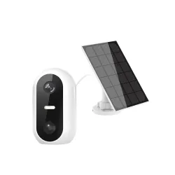 Extralink Smart Life SolarEye | Venkovní kamera se solárním panelem | bezdrátová, Full HD 1080p, Wi-Fi, 5200mAh baterie, IP54, T