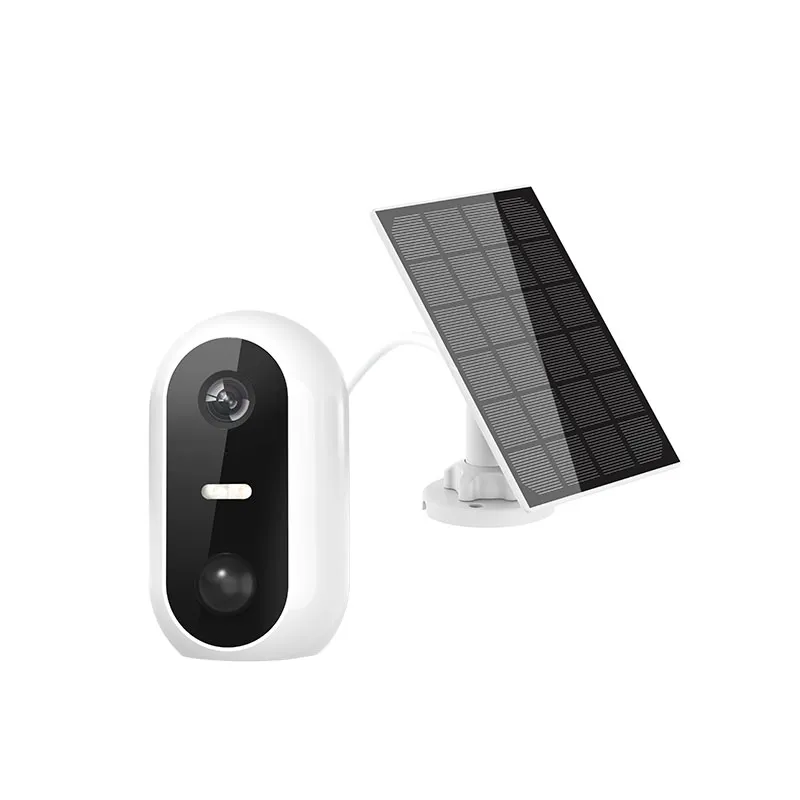 Extralink Smart Life SolarEye | Câmara de exterior com painel solar | sem fios, Full HD 1080p, Wi-Fi, bateria de 5200mAh, IP54, 