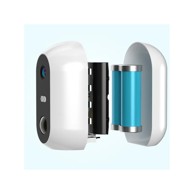 Extralink Smart Life SolarEye | Venkovní kamera se solárním panelem | bezdrátová, Full HD 1080p, Wi-Fi, 5200mAh baterie, IP54, T