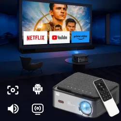 Extralink Smart Life Vision Pro | Projector | 450 ANSI, 1080p, Android 9.0