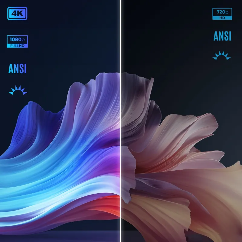 Extralink Smart Life Vision Pro | Projector | 450 ANSI, 1080p, Android 9.0