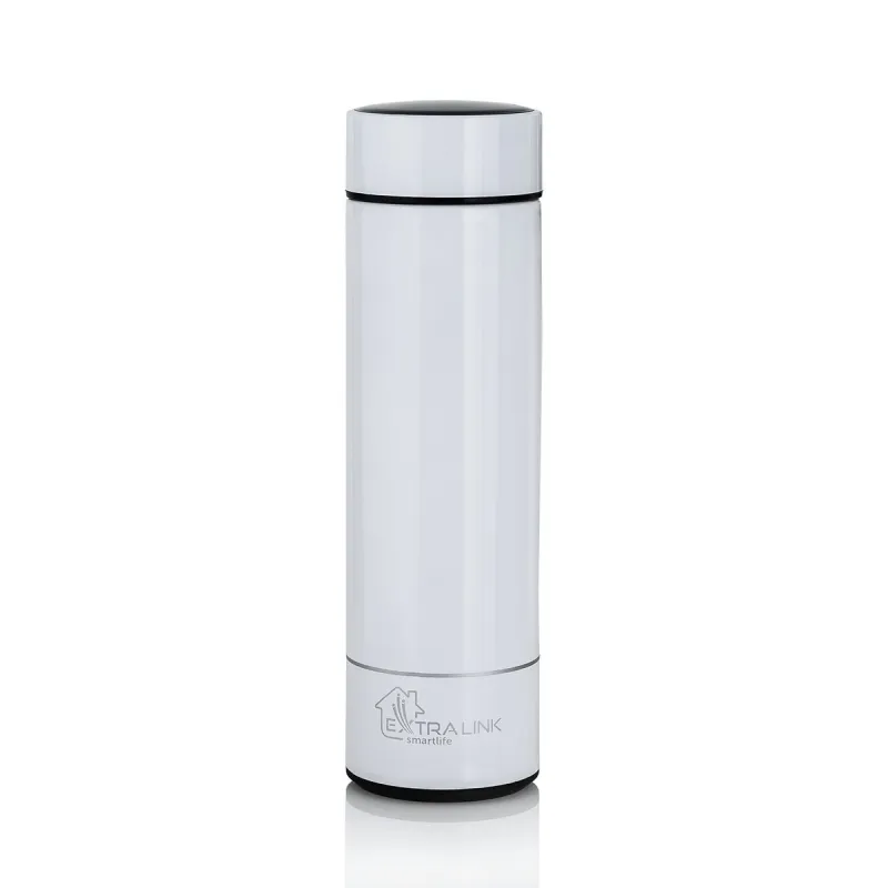 Extralink Smart Travel Mug Bianco | Tazza termica | con visualizzazione della temperatura
