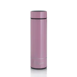 Термокружка Extralink Smart Travel Mug Розовая, Термос с LED-дисплеем