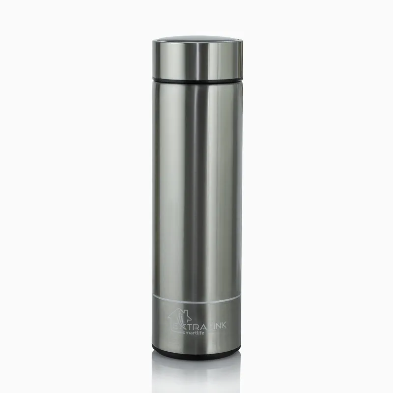 Extralink Smart Travel Mug Silber | Thermobecher | mit LED-Anzeige