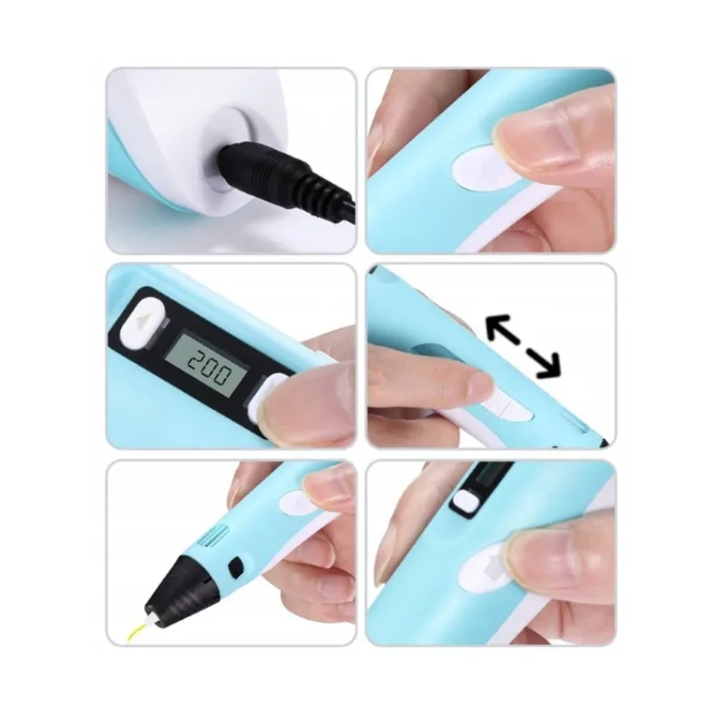 Bolígrafo 3D Extralink SmartLife Púrpura