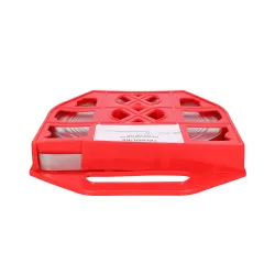 Extralink SS201 0,7mm | Taśma ze stali nierdzewnej | do mocowania na słupach energetycznych, 10mm x 0,7mm, 50m