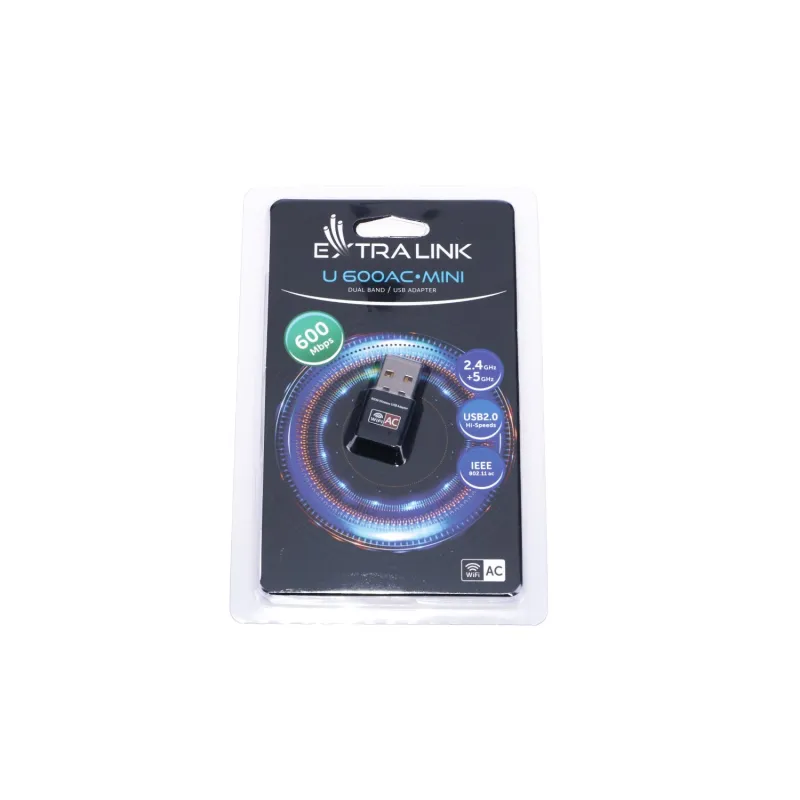 USB-адаптер Extralink U600AC, AC600 Dual Band
