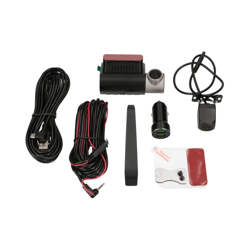 Extralink V50S Araç Kaydedici, Dashcam, 4K, Geri Görüş Kamerası ile