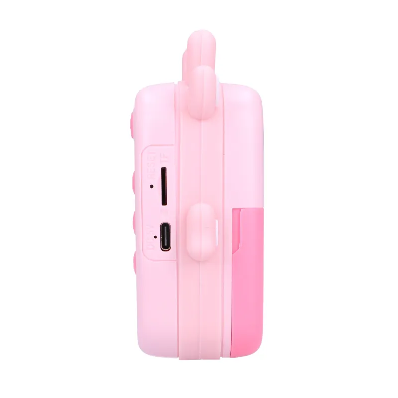 Extralink Set | Stampante termica EPP-005 Rosa + Carta termica 3 rotoli |