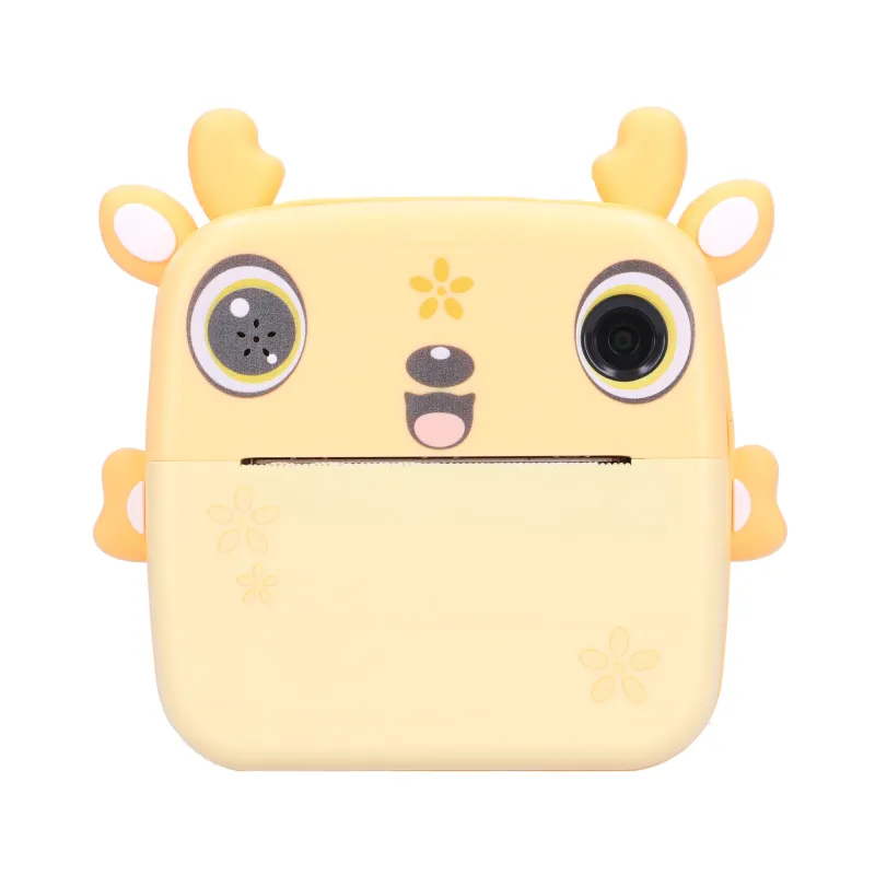 Termální tiskárna EPP-006 Žlutá + Sada 3 rolí termálního papíru Extralink