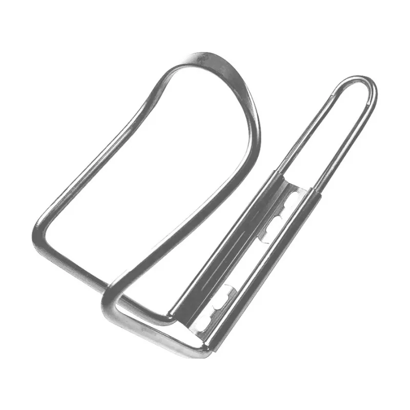 Suporte de garrafa de água de alumínio Extralink para bicicleta, prata