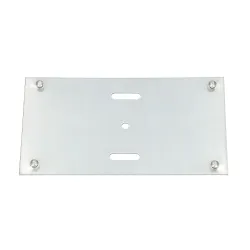 Extralink | Piastra di montaggio | passo stretto, dedicata per morsettiera in fibra ottica a 16 saldature