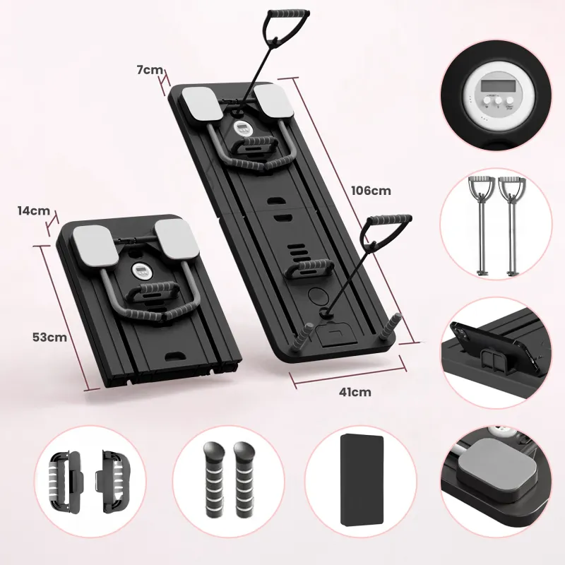 Extralink | Tabla de pilates | Reformer para ejercicios abdominales y flexiones