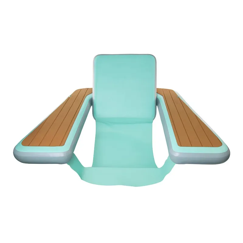 Tumbona Inflable de Agua Extralink, 122x112x10cm