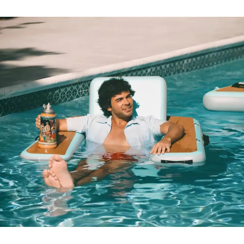 Extralink Inflatable Water Lounger, 122x112x10cm