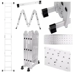 EXTRALINK DRABINA PRZEGUBOWA LAD3X4M 3X4, 3,55 M
