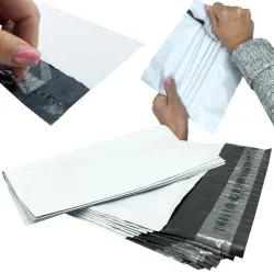 Bílé kurýrní sáčky Extralink 4XL 450x550, balení 50 ks