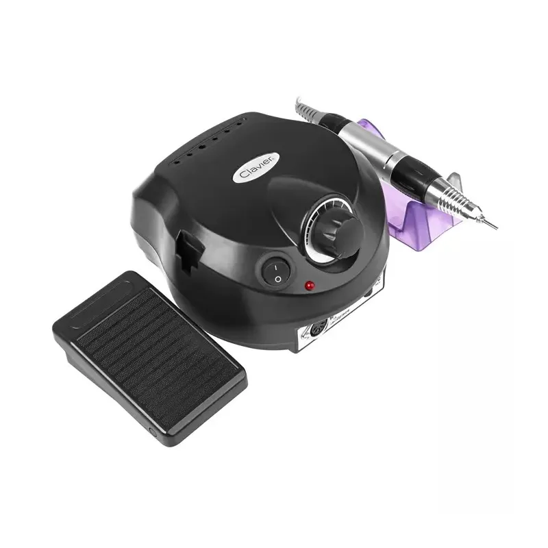 Extralink | Frezarka do paznokci | czarna, manicure pedicure profesjonalna 65W + zestaw frezów