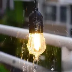 Guirnalda de Jardín Extralink, Cadena de Luces de 10m con 10 Bombillas