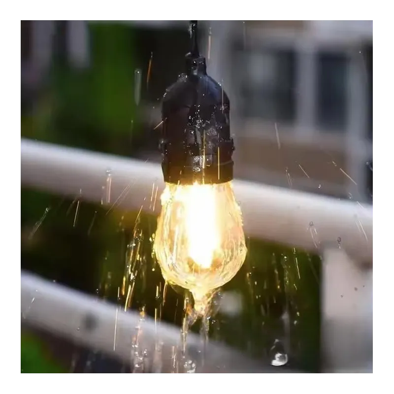 Extralink Garten-Girlande, 20m Lichterkette mit 20 Glühbirnen