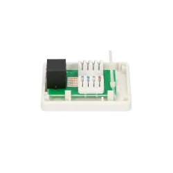 Extralink | Wall mount outlet | 1x RJ45 KAT5E UTP