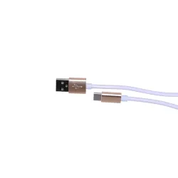 Extralink | USB - Kabel Typ C | für ANDROID-Smartphones, max. Stromstärke 3A, 1m, weiß