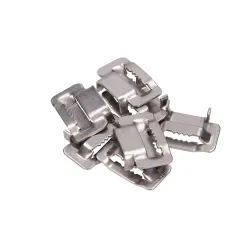 Extralink | Steel clamp | for 20mm steel strap, with jags