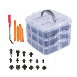 Extralink Auto-Clips, Polsterbefestigungen 625 Stück + Werkzeuge