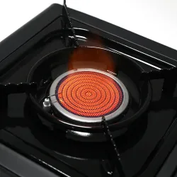 EXTRALINK KUCHENKA GAZOWA TURYSTYCZNA CERAMICZNA W WALIZCE + ADAPTER