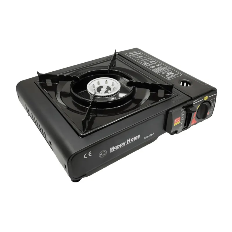 Horno de Camping Extralink, Cocinera de Gas Portátil 2 en 1 en Estuche