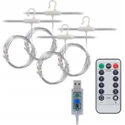 Extralink LED Vorhang, 3x3 + Fernbedienung