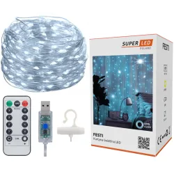 Extralink LED-Vorhang, 3x3 + Fernbedienung