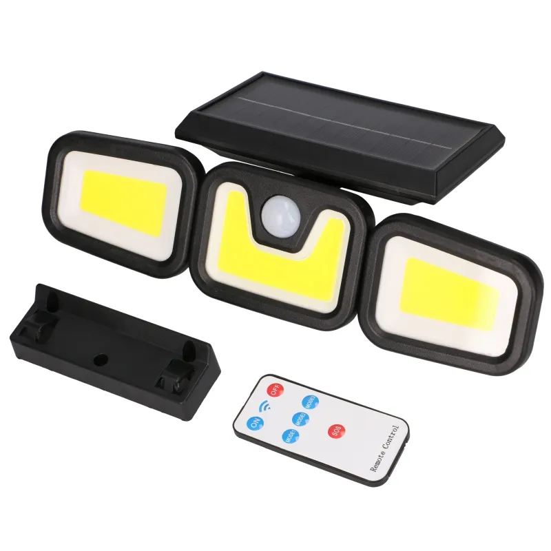 Extralink | Solar lamp with solar panel | 3-in-1, LED, motion sensor