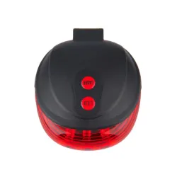Extralink Arka Bisiklet Lambası, Hat Çizen 5 LED Lazer