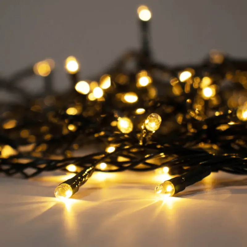 LED Světla Extralink, 500L Teplá Bílá, Délka 3 + 25 m Vnitřní/Vnější