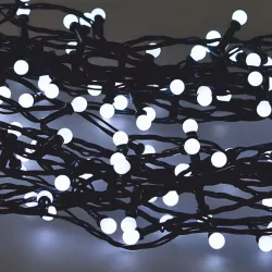 Extralink LED Fairy Lights, 200L Cold White Balls, Length 3 + 16 m