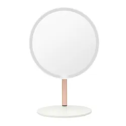 Extralink | Makeup mirror | white illuminated round