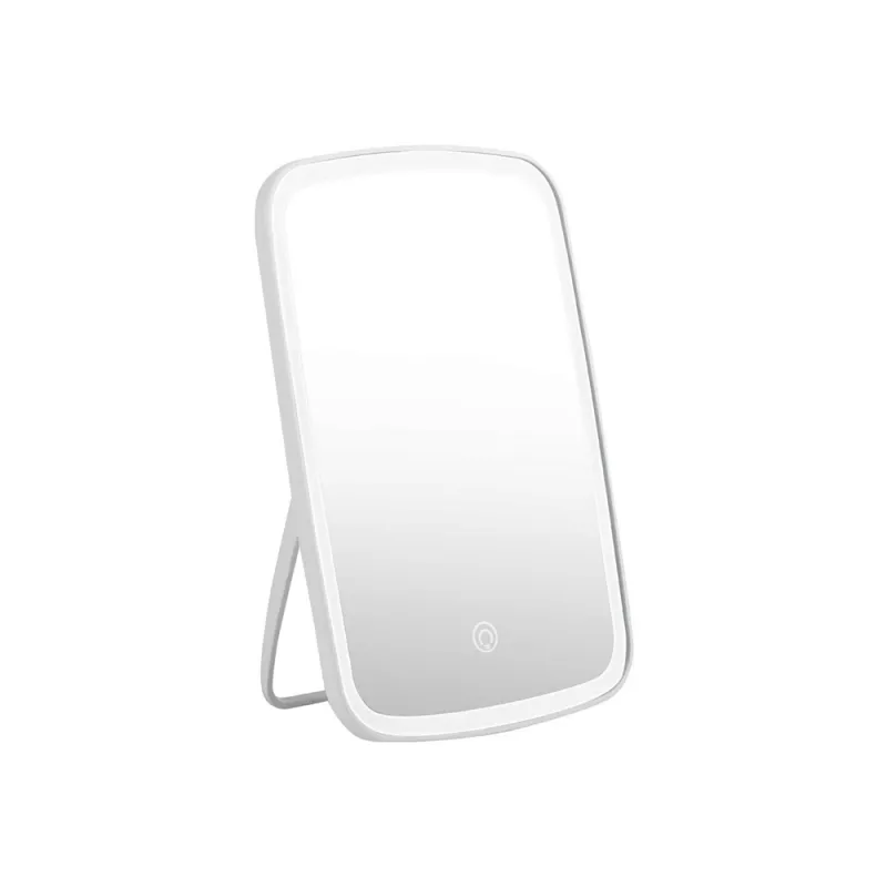 Extralink | Lusterko do makijażu | białe podświetlane z podstawką