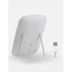 EXTRALINK LUSTERKO DO MAKIJAŻU BIAŁE PODŚWIETLANE Z PODSTAWKĄ - 24096