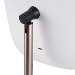 Extralink | Makeup mirror | white illuminated adjustable 180
