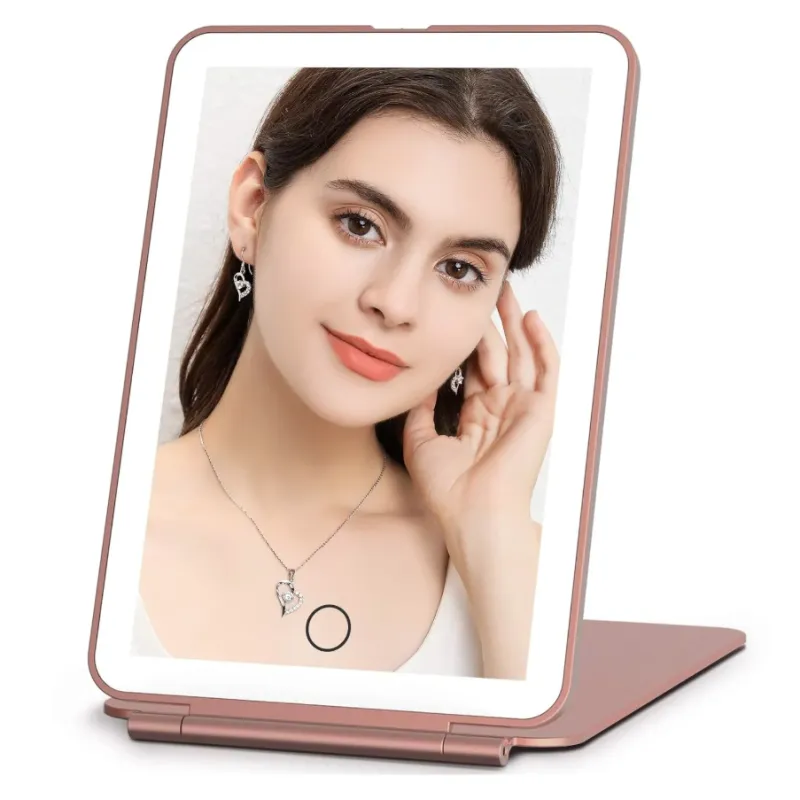 EXTRALINK LUSTERKO ROZKŁADANE RÓŻOWE USB