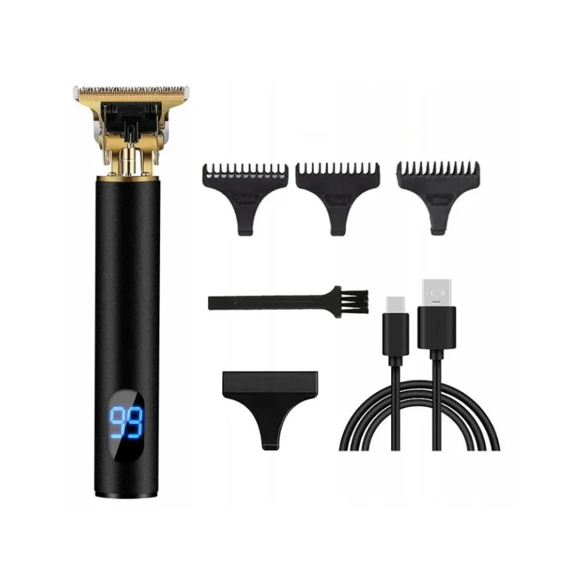 Срезатель волос Extralink, триммер с дисплеем черный