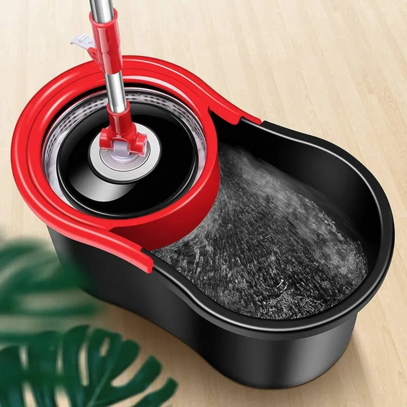 Extralink Rotating Spin Mop, 360 Spin Turbo 3-in-1 + 2 Mop Heads