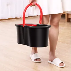 Extralink Rotating Spin Mop, 360 Spin Turbo 3-in-1 + 2 Mop Heads