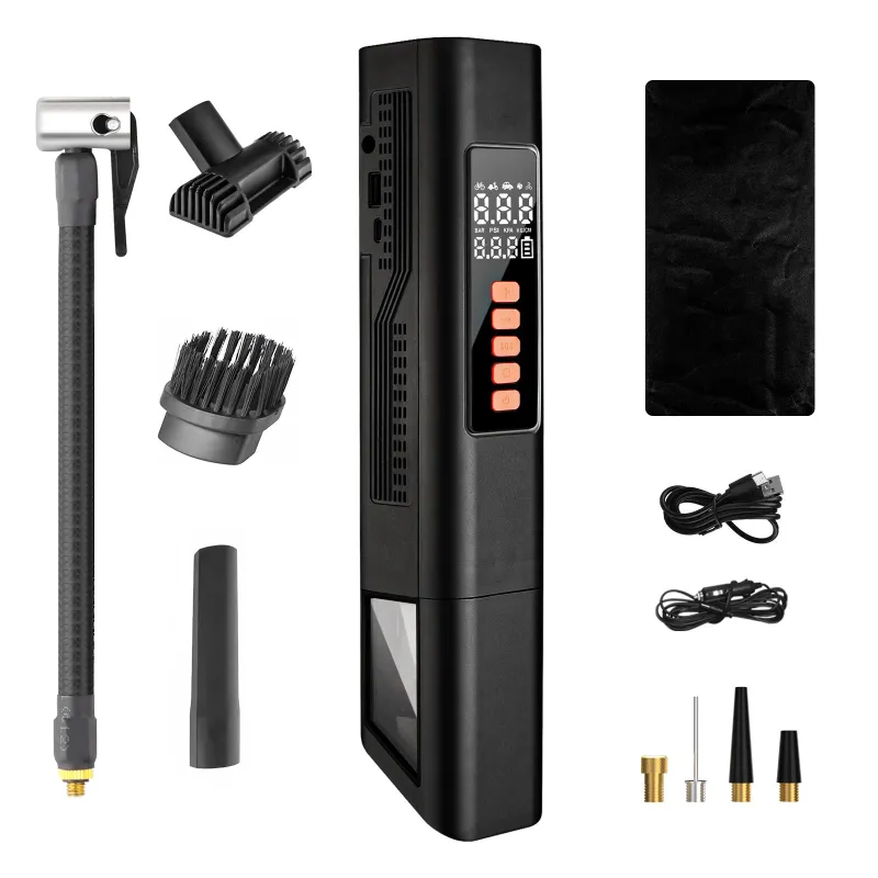 Extralink | Odkurzacz samochodowy | z kompresorem 2w1 12V USB