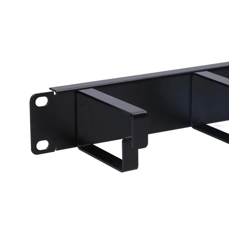 Extralink | Kabelorganizer | 1U, schwarz