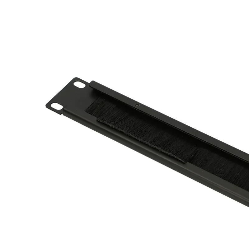 Extralink | Kabelorganizer | 1U mit Bürste, schwarz